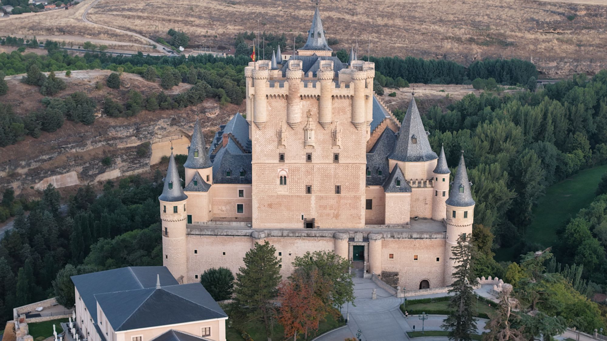 Castillo al atardecer